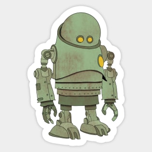 Sad Robot Sticker